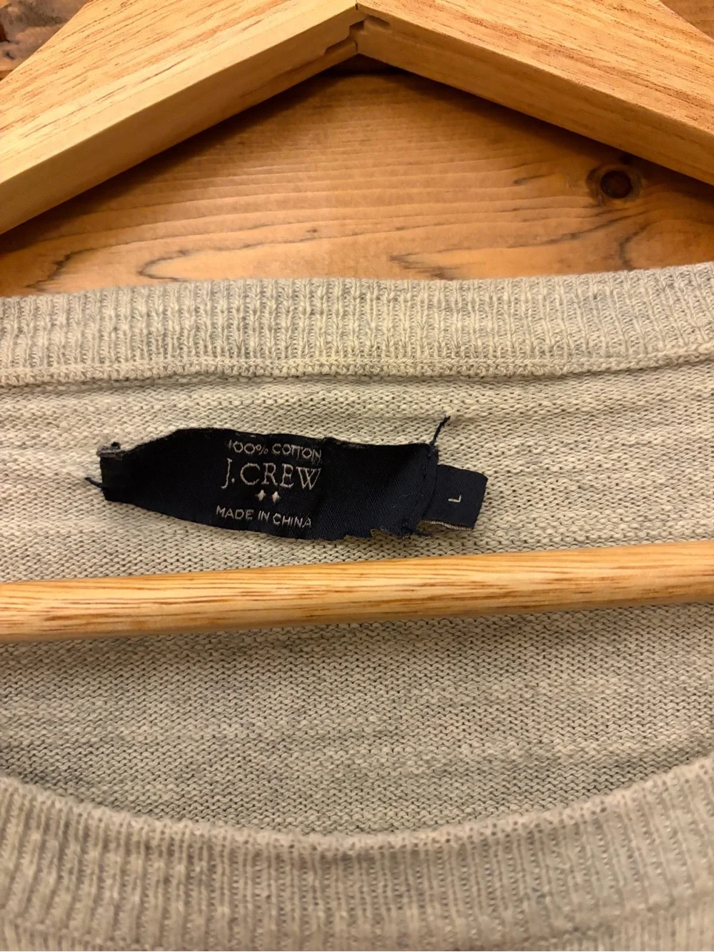 J. Crew light gray